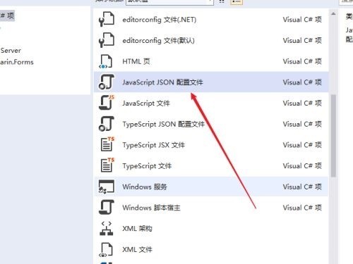 Visual Studio 2019怎么创建JSON文件 创建JSON文件的步骤