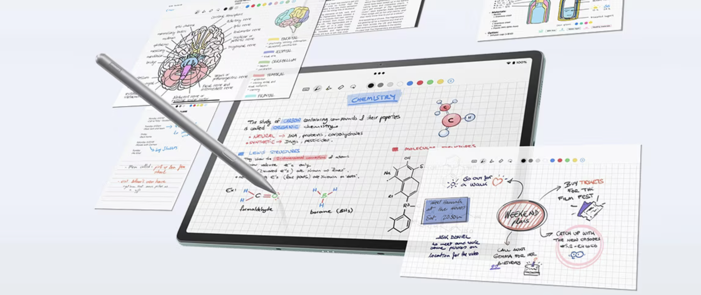联想海外推出 Tab P12 平板雾面屏版:类纸质屏幕、天玑 7050 处理器