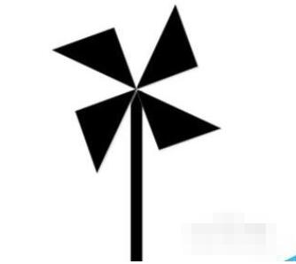 Microsoft Visio怎么绘制风车_Microsoft Visio绘制风车详细步骤