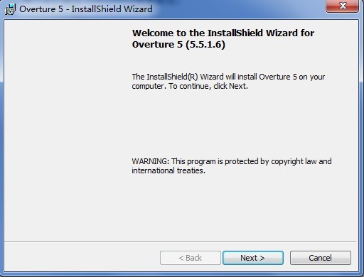 Overture软件的详细安装方法介绍