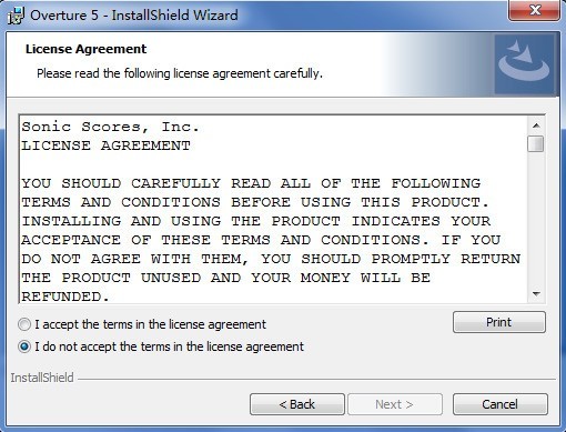 Overture软件的详细安装方法介绍