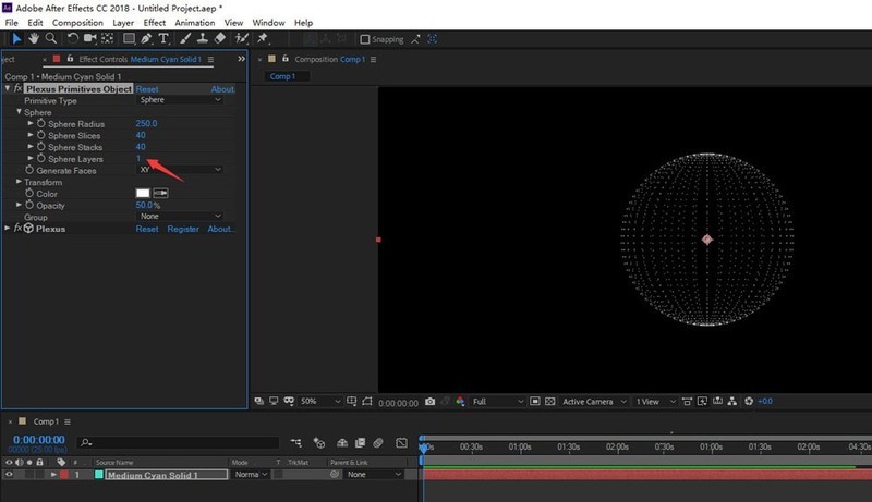 AE怎么制作中心射线效果_AE快速制作中心射线效果教程