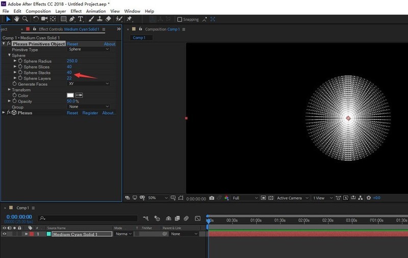 AE怎么制作中心射线效果_AE快速制作中心射线效果教程