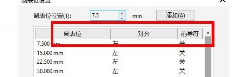 CorelDRAW怎么设置制表位 CorelDRAW设置制表位的方法