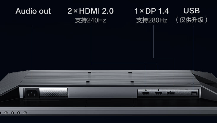 雷神“ZF25F240L”24.5 英寸显示器 5 月 20 日开售:1080P 280Hz,1199 元