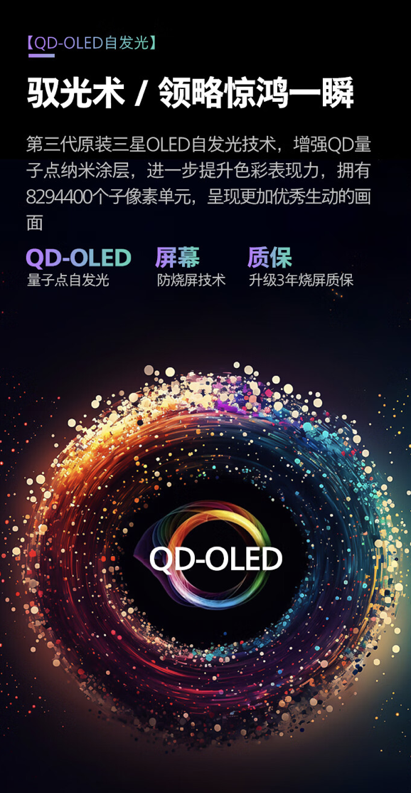 4K 240Hz QD-OLED:飞利浦 31.5 英寸显示器 6764 元起 12 期免息预售