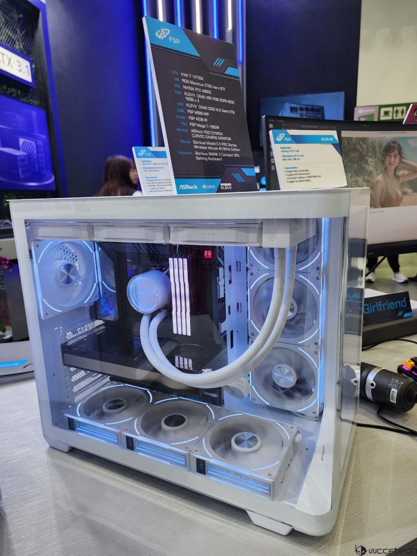 全汉展示新款 2500W Cannon Pro 电源及 U700-B 机箱,可同时驾驭 4 张 RTX 4090 显卡