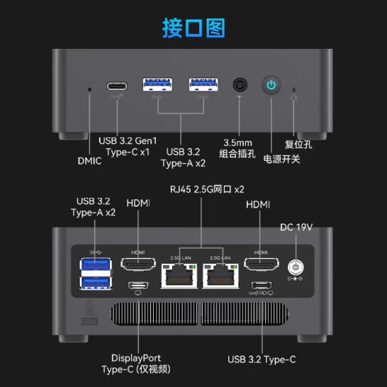 机械革命无界 S mini 迷你主机配置上新:i7-12650H + 32G + 1T,2899 元