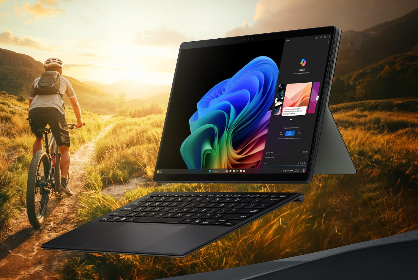 华硕 2024 Next Gen AI PC 轻薄本发布会定档 7 月 8 日,创 ProArt PZ13 二合一平板有望登场
