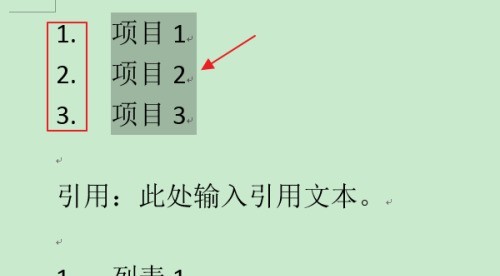 word怎么设置项目编号左侧编号数字为上标 word教程