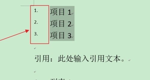 word怎么设置项目编号左侧编号数字为上标 word教程