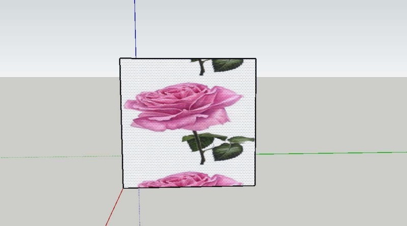 草图大师(SketchUp)调整材质贴图位置的详细操作步骤