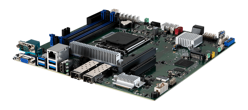 双 25G SFP28 网口,微星推出 D3052 服务器 AM5 MATX 主板