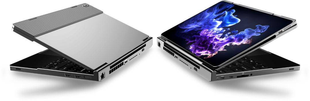 双屏 OLED 笔记本 GPD DUO 配置公布:R7-8840U、Oculink 接口、80Wh 电池