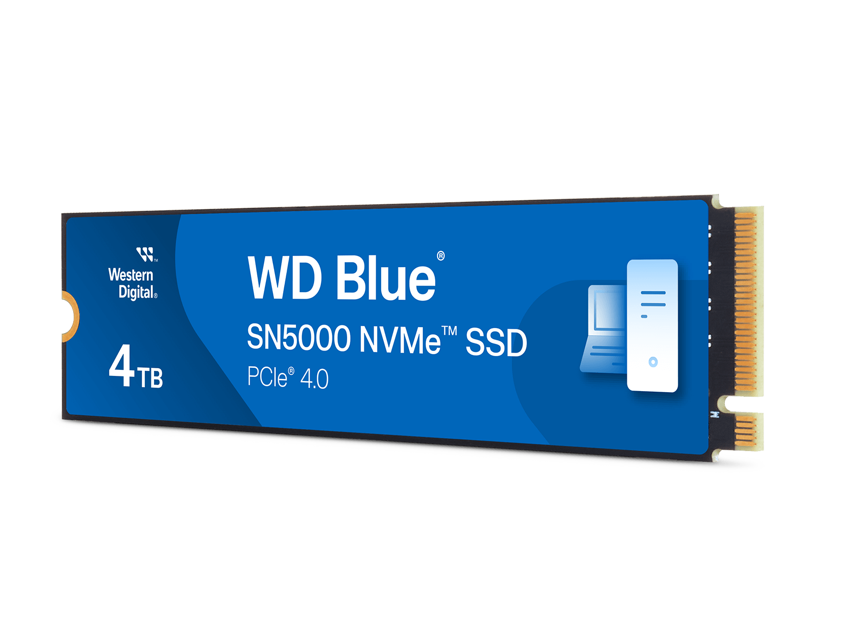 4TB 版搭载 QLC 闪存,西部数据 WD Blue SN5000 固态硬盘上线官网
