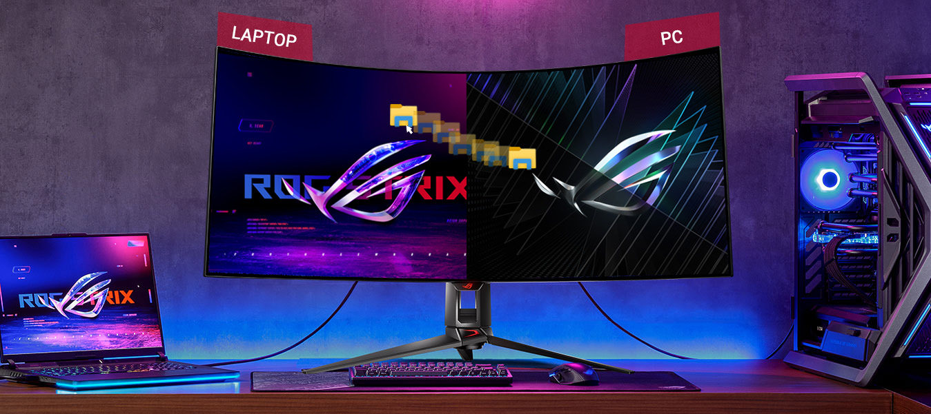 华硕 ROG PG39WCDM 39 英寸 OLED 曲面显示器发布:UWQHD 240Hz、800R 曲率