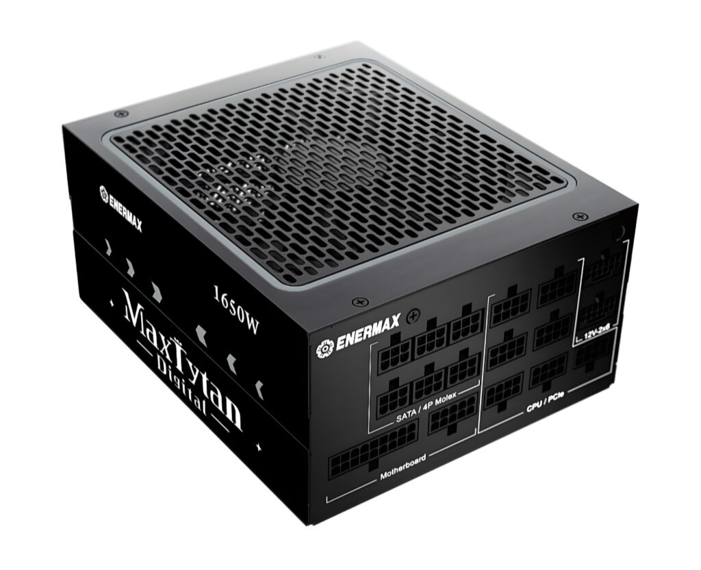 安耐美推出 1650W 钛金电源、概念水冷散热器等产品，2024 台北电脑展亮相