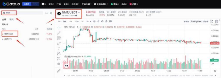NMT币怎么买？NMT币买入交易教程