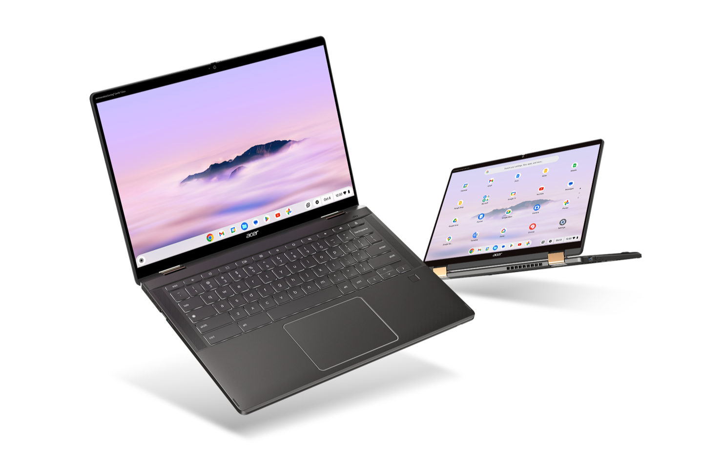 宏碁推出 Chromebook Plus Spin 714 与 516 GE 笔记本:为生产力与游戏打造