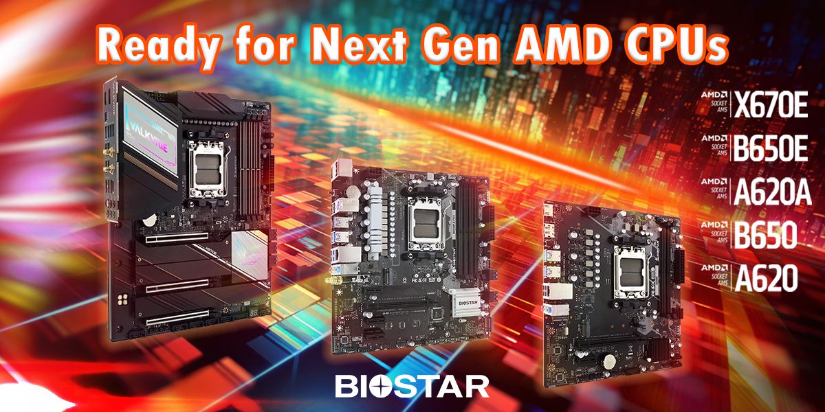 华擎和映泰发布 AM5 主板 BIOS 更新，确认支持 Ryzen 9000 系列 Zen 5 CPU