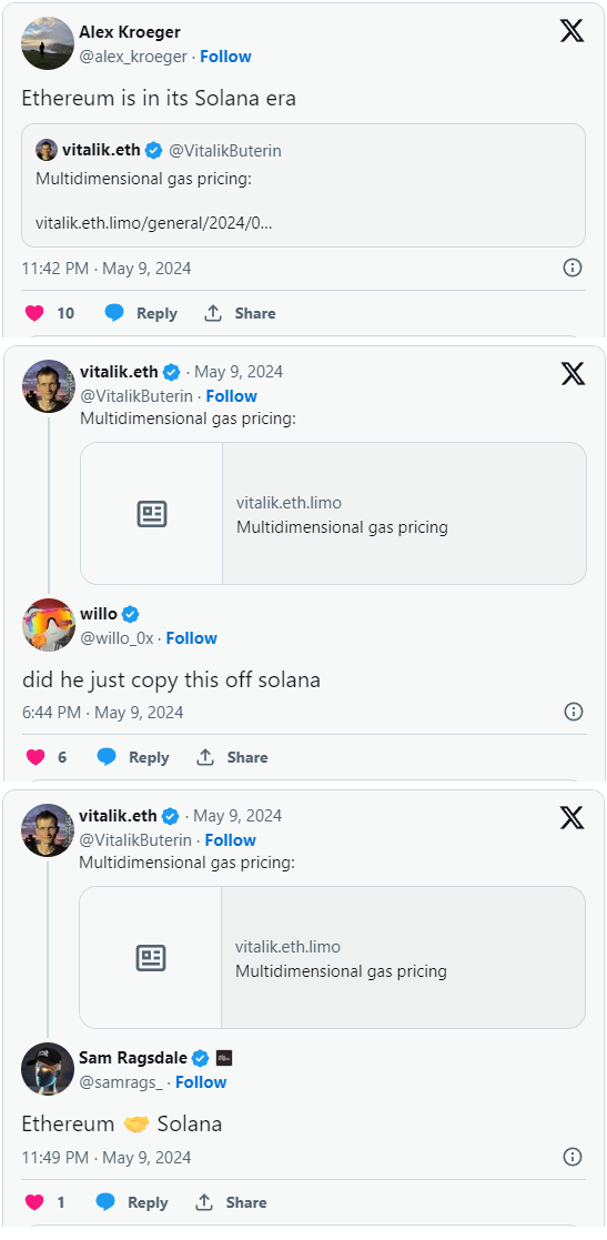 以太坊迈向多维Gas费时代：Buterin的提案能否让ETH匹敌Solana的高效网络？