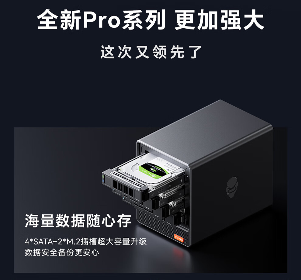 天钡推出 NAS 型迷你主机 WTR Pro:AMD 锐龙 R7-5825U 准系统 1899 元,双 2.5G 网口