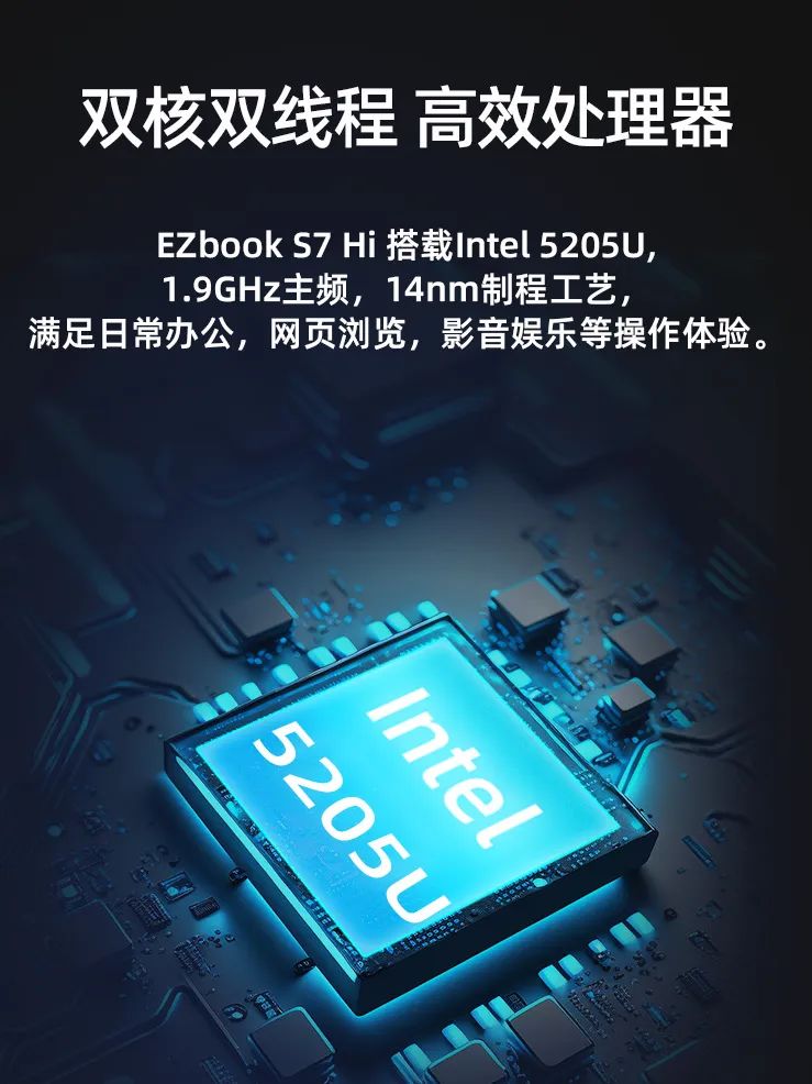 1099 元起,中柏 EZbook S7 Hi 笔记本上市:英特尔 5205U、180° 开合机身