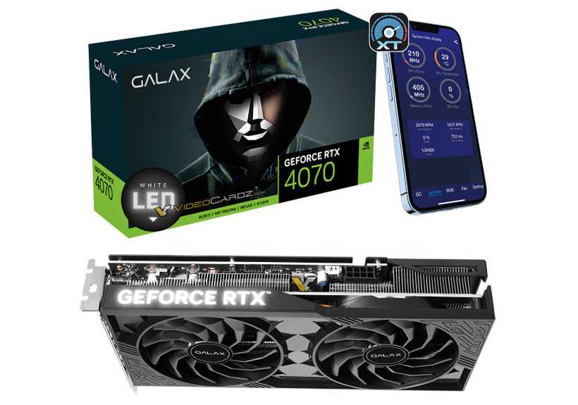 首款 RTX 4070 GDDR6 显卡确认:来自影驰,配 20Gbps 速率显存