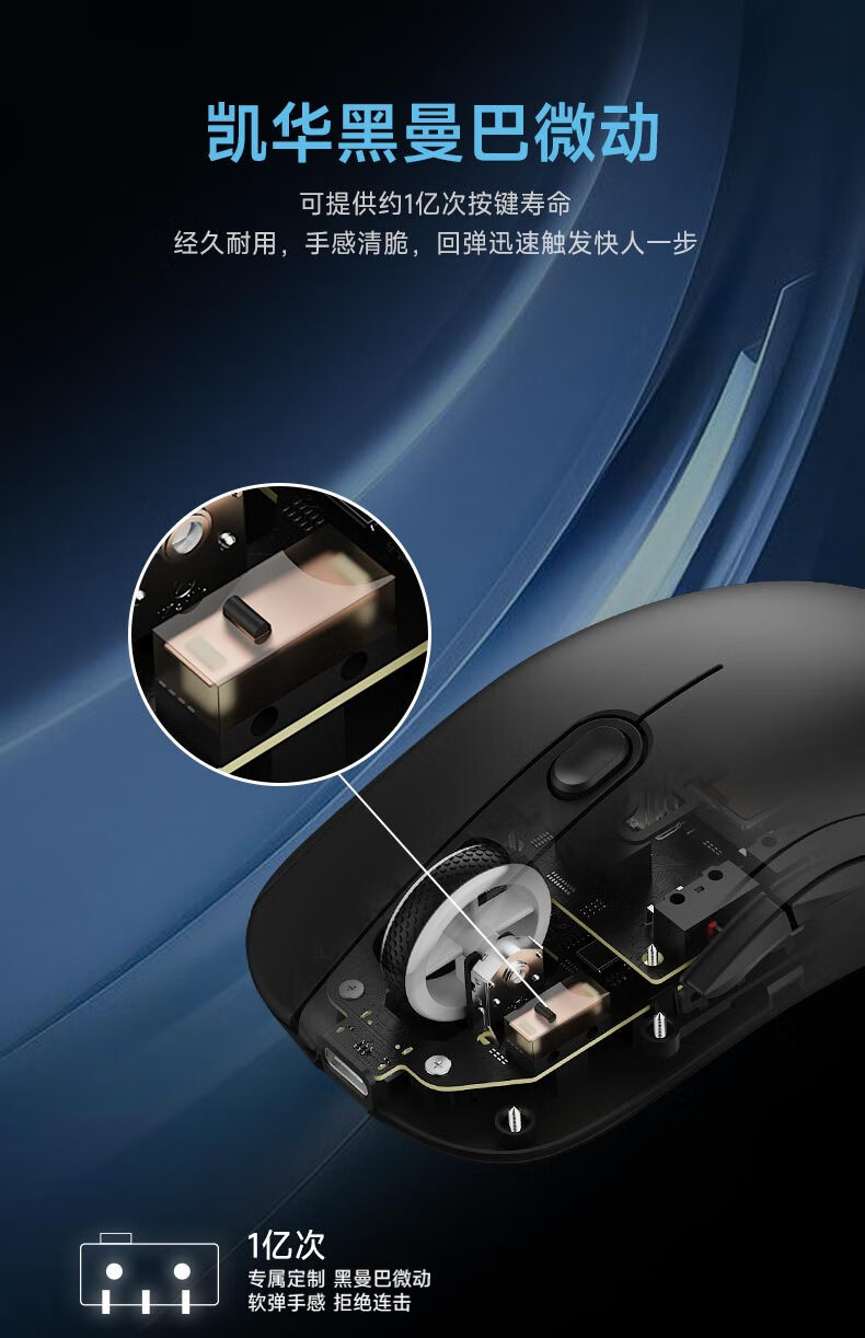 AKKO 艾酷 AG ONE 星闪鼠标开售:PAW3395、72g 轻量化设计,249 元