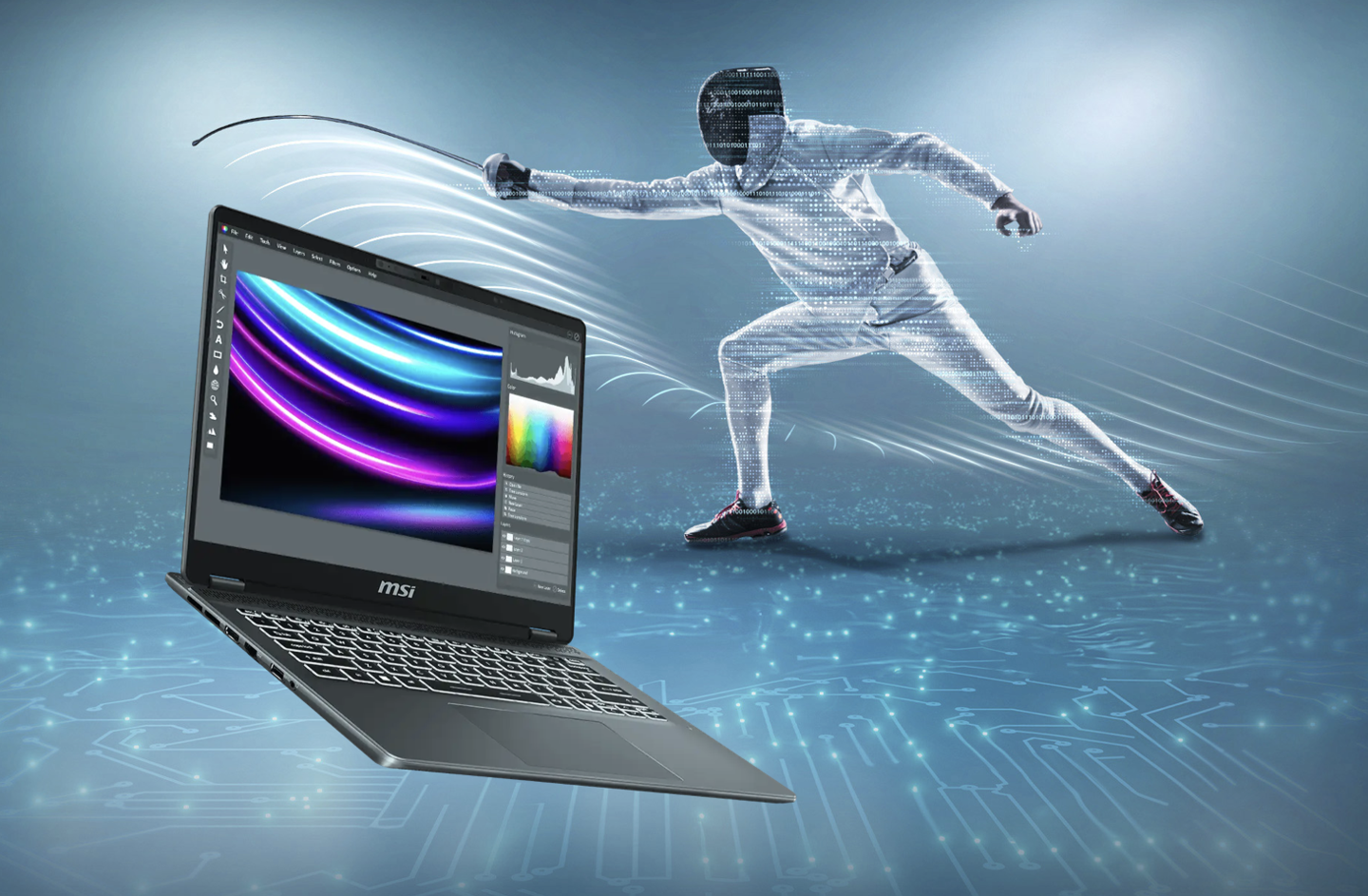 微星尊爵 14 AI Evo 2024 笔记本开售:可选 Ultra 5/7,6999 元起