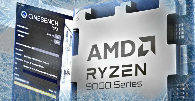 AMD 锐龙 9 9950X 超频至 6.6 GHz,CineBench R23 最高得分 55296 分