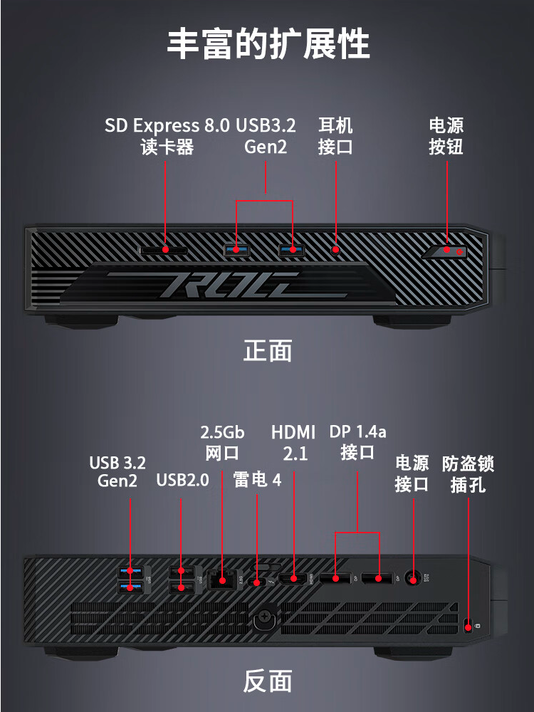 华硕 ROG NUC 2024 国行版开售:可选 Ultra 7/9 + RTX 4060/4070,11999 元起