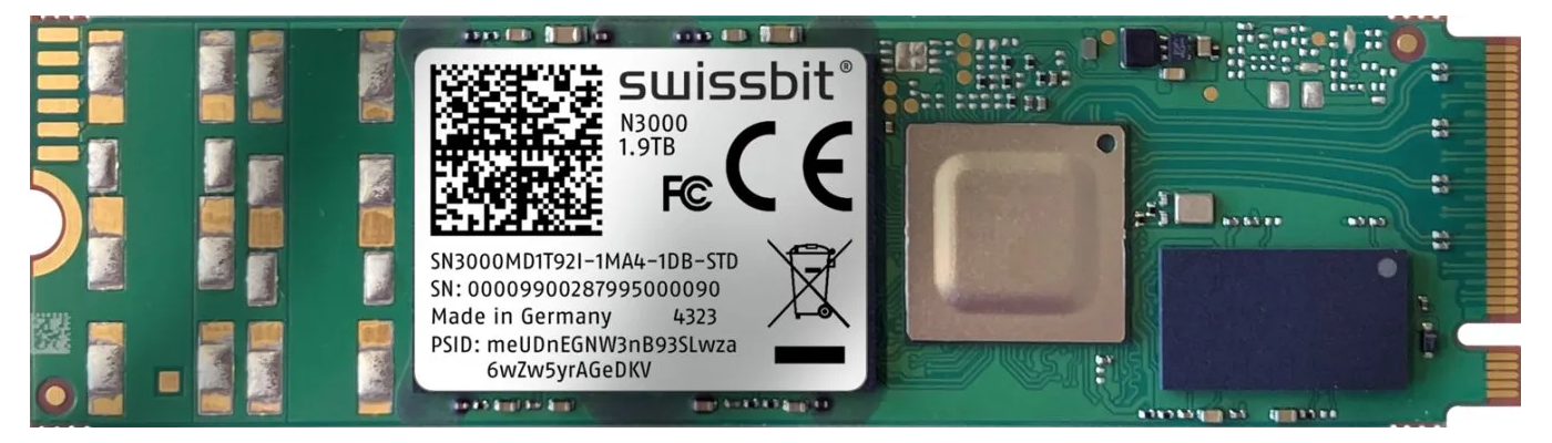 包含 BGA 封装和 pSLC 闪存型号，Swissbit 推出多款边缘用固态硬盘