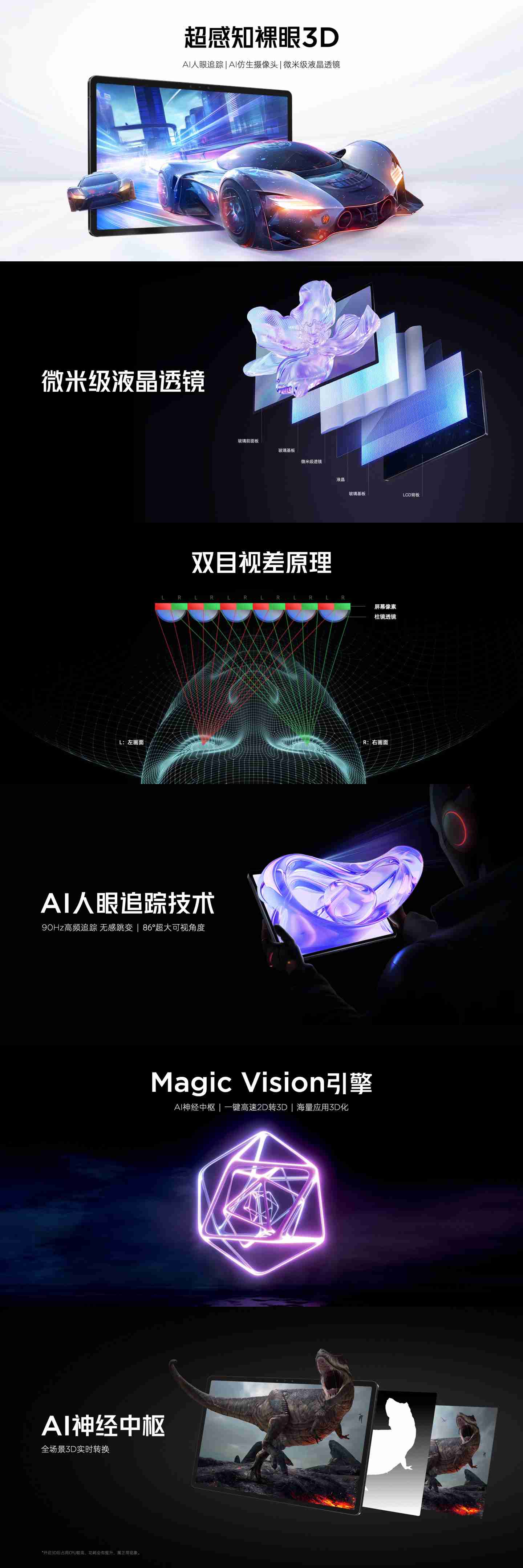 红魔平板・3D 探索版发布:骁龙 8 Gen2、裸眼 3D 显示,6499 元起