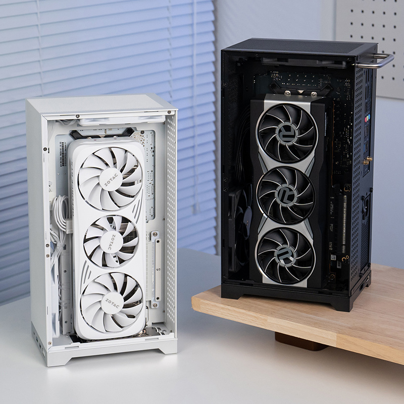 8.5 升小钢炮,闪鳞推出 L300 立式 ITX 机箱