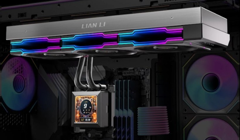 联力隐流 HydroShift 系列一体式水冷开卖:水冷管侧置设计,999 元起
