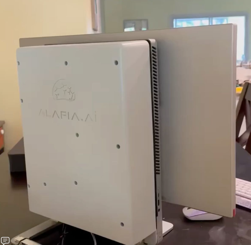 Alafia AI 超强一体机发布:128 核 CPU、双显卡、2TB 内存、4K 触摸屏