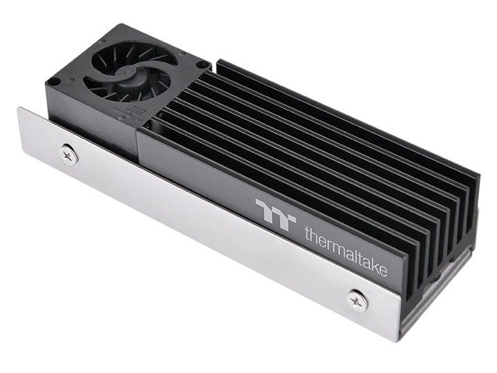 曜越主动式 M.2 2280 固态硬盘散热器 MS-1 上市,149 元