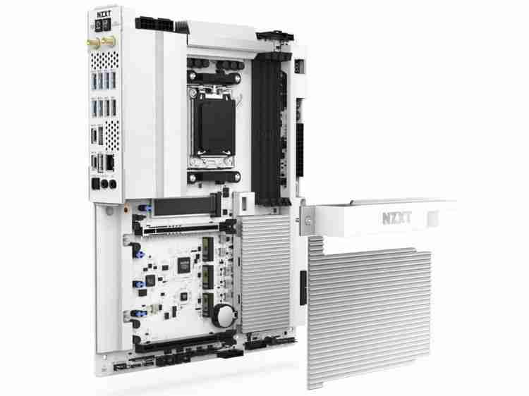 恩杰 NZXT 推出 N9 X870E 主板：简洁设计、黑白双色，支持 AMD 锐龙 9000 系列处理器