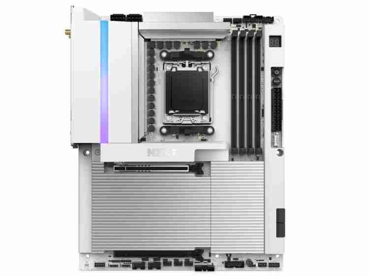 恩杰 NZXT 推出 N9 X870E 主板：简洁设计、黑白双色，支持 AMD 锐龙 9000 系列处理器