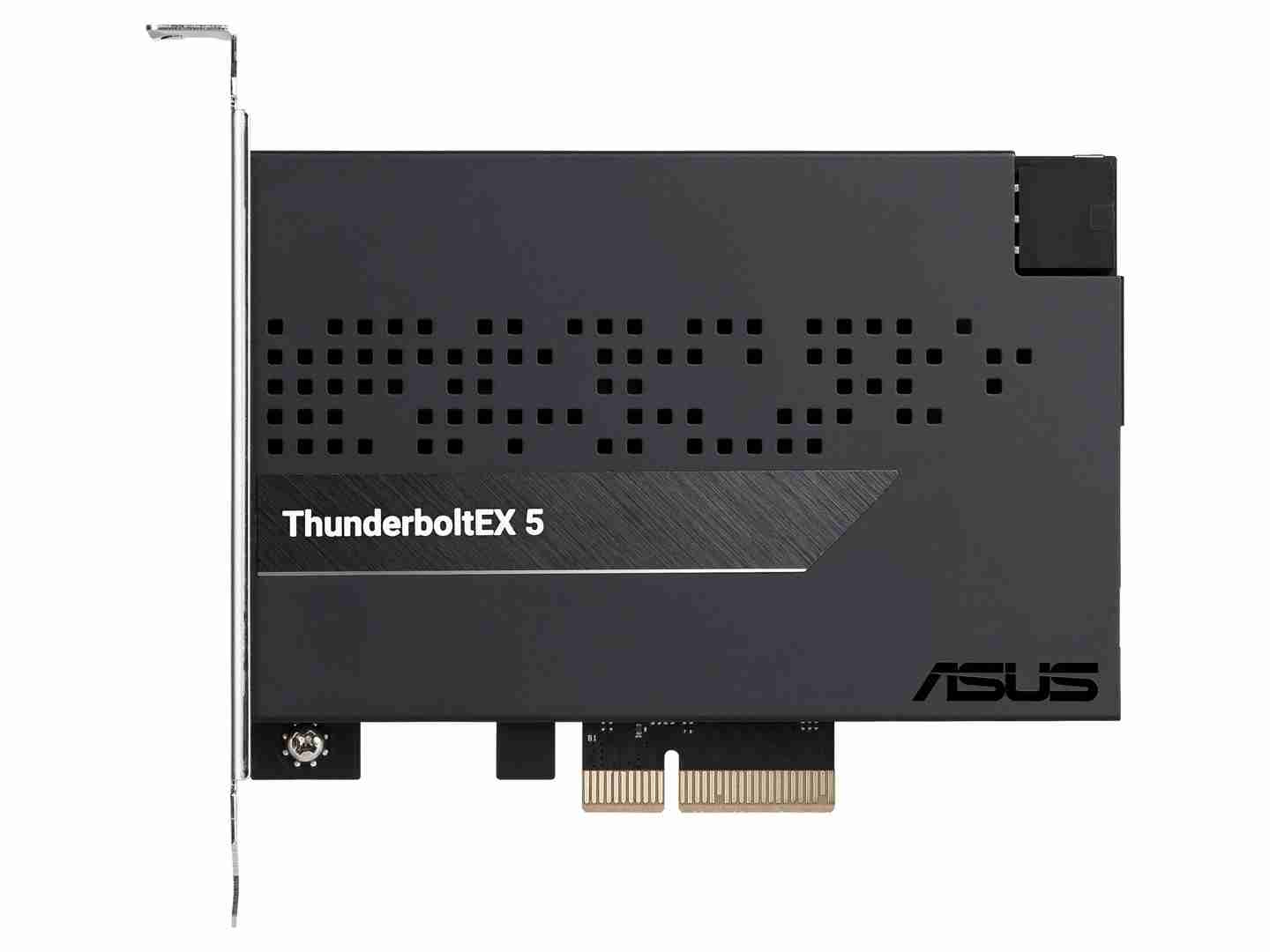 华硕推出 ThunderboltEX 5 扩展卡，提供双雷电 5 与三 miniDP in 接口