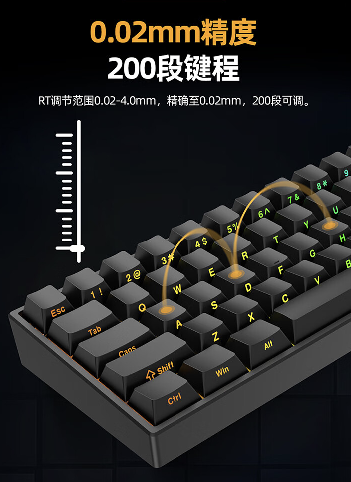 艾石头 ND63 / PRO 磁轴有线键盘开售：8KHz 回报率、可选侧刻透光键帽，149 元起