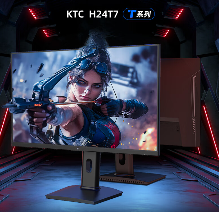 首发价 779 元，KTC 23.8 英寸 2K 180Hz 显示器 H24T7 发售