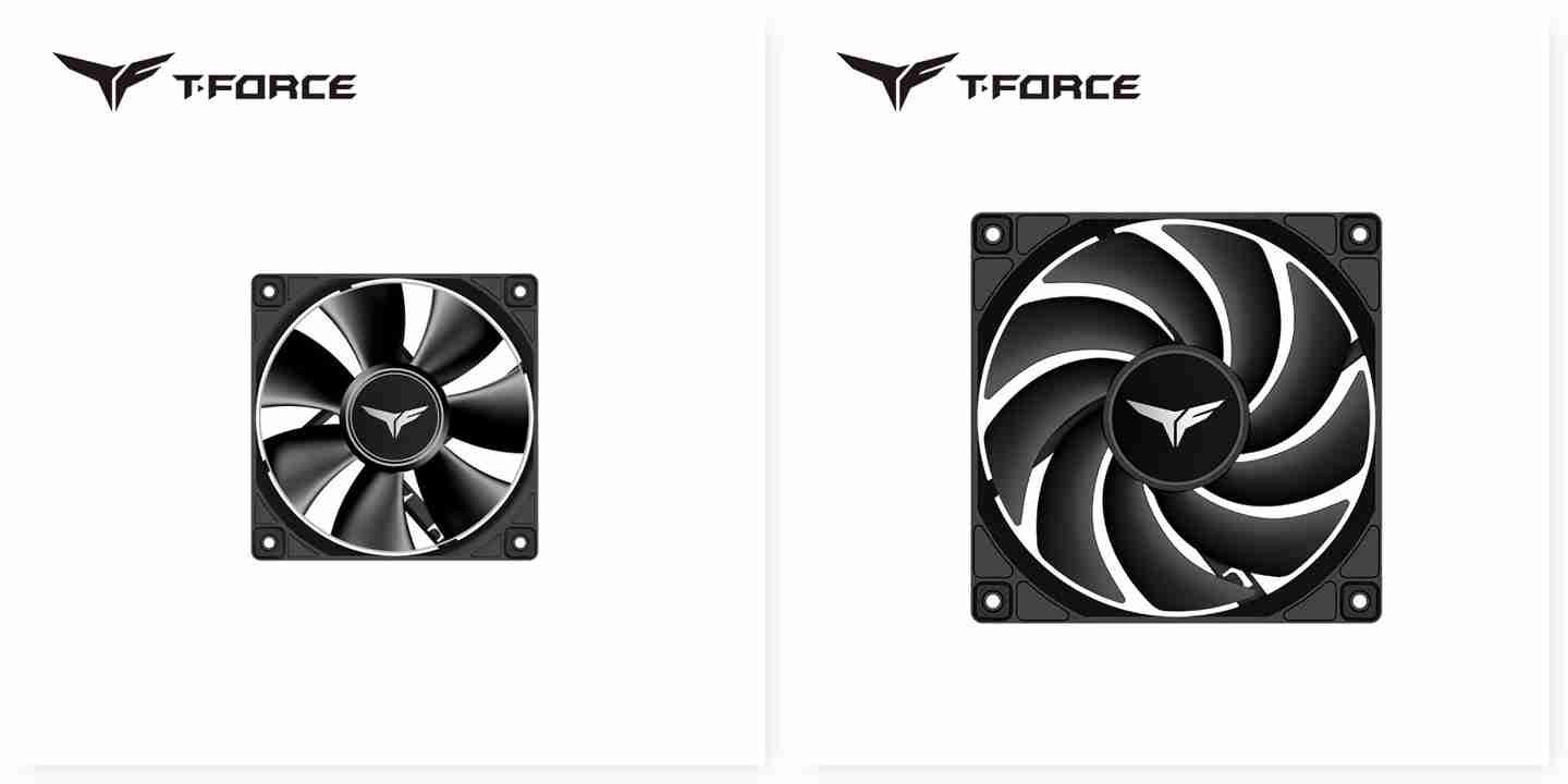 十铨丰富 T-FORCE RT 系列风扇，推出 120 \ 140 mm 无光扇和 140mm ARGB 扇