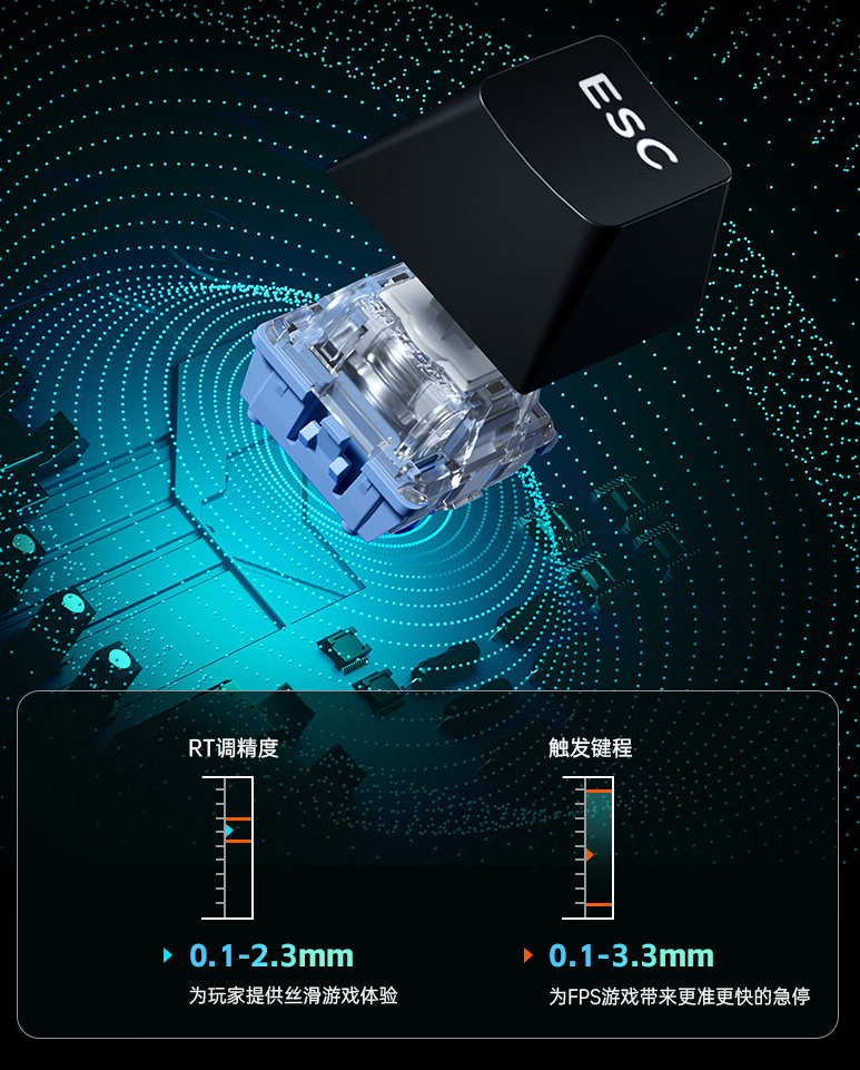迈从 Zero 75 磁轴键盘今晚首销：8000Hz、0.05mm 调节精度，599 元起