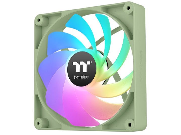 曜越推出 CT 系列反转扇叶风扇：四色可选，支持线材串联