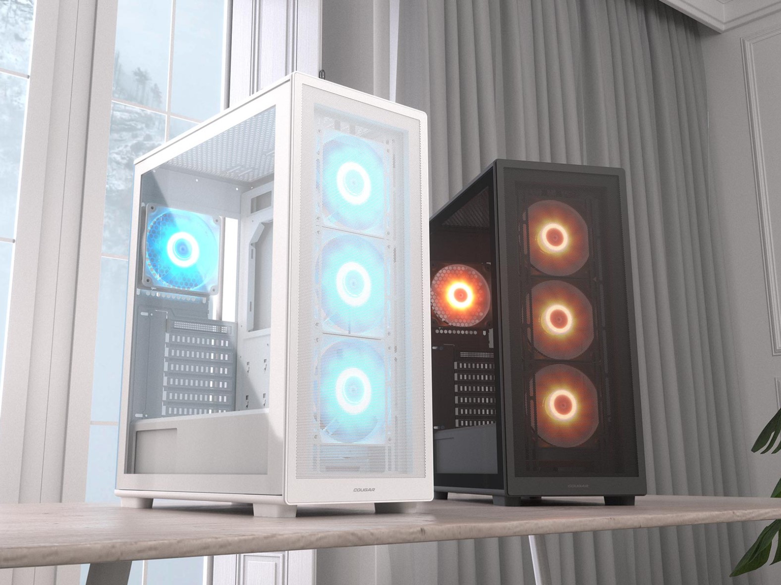 骨伽推出 MX220 RGB 中塔 ATX 侧透机箱，预装 4 颗 120mm 风扇