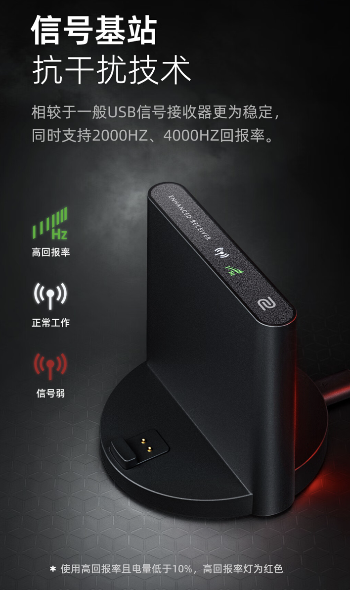 卓威奇亚 FK2-DW 电竞鼠标上架：低背对称设计、4KHz 回报率，1079 元起