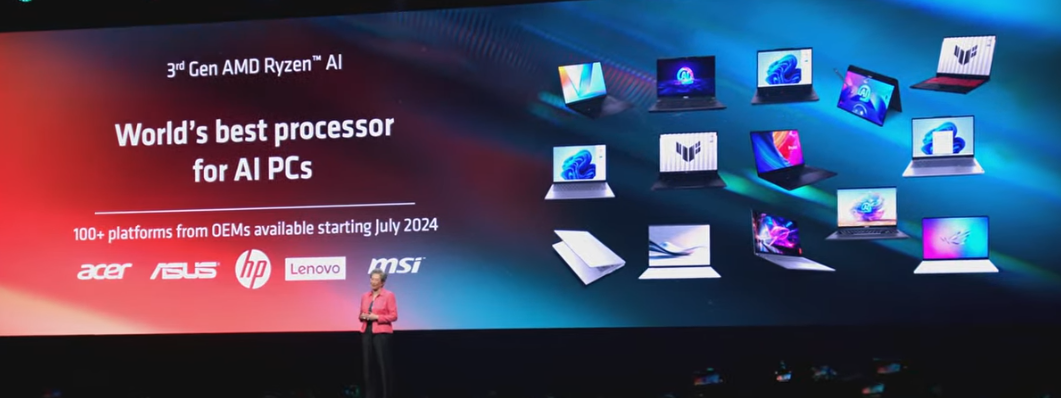 AMD Ryzen AI 300 系列 APU 发布:移动端最强 NPU,Zen5 CPU + RDNA 3.5 GPU