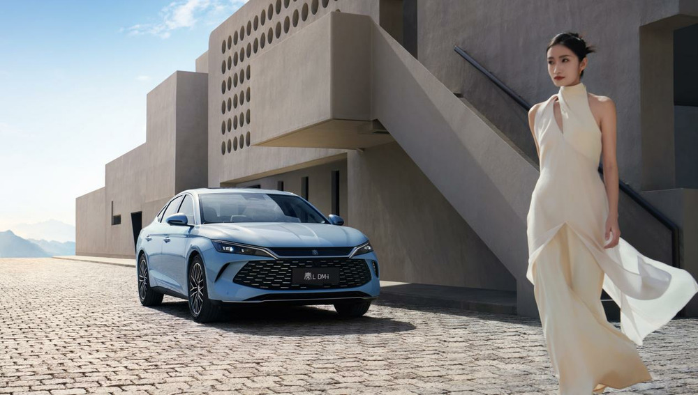 首搭第五代DM技术,比亚迪秦L DM-i上市,售价9.98万-13.98万元